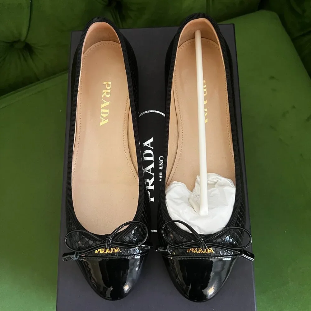 Prada python ballet flats - Picture 2 of 6